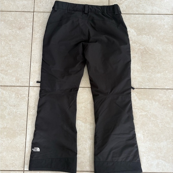 North Face Hyvent Snow‎ Pants Womens Large Black Vented Snowboard Ski Winter - Picture 1 of 6